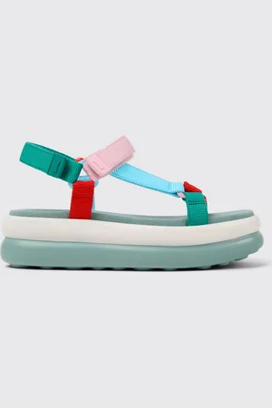 Camper Sandales Plates Femme couleur