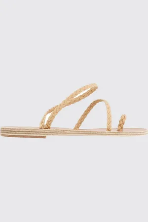 Ancient Greek Sandals Sandales Plates Femme couleur