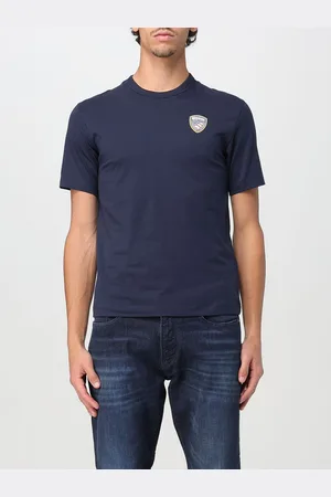 Blauer T-Shirt Homme couleur
