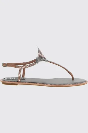 RENE CAOVILLA Sandales Plates Femme couleur