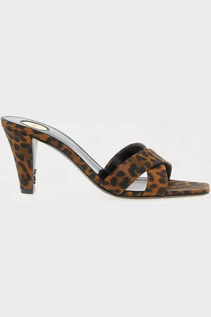 Saint Laurent Sandales Plates Femme couleur
