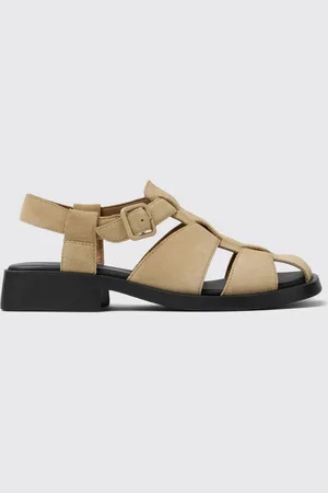 Camper Sandales Plates Femme couleur