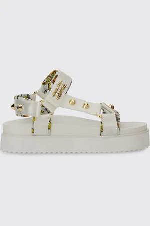 VERSACE Sandales Plates Femme couleur