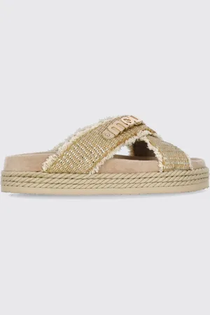 Mou Sandales Plates Femme couleur