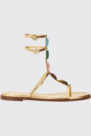Gianvito Rossi Sandales Plates Femme couleur