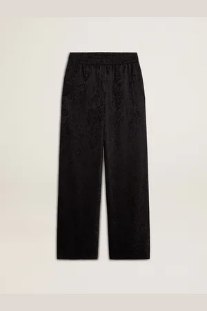 Golden Goose Pantalon De Jogging Pour Femme À Imprimé Toile De Jouy Ton Sur Ton, Femme