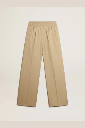 Golden Goose Pantalon De Jogging Couleur Sable Pour Femme,