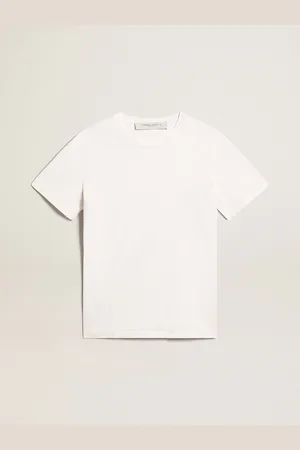 Golden Goose T-shirt Homme À L’effet Usé, Homme