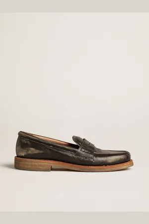 Golden Goose Mocassins Jerry Pour Homme En Cuir , Homme