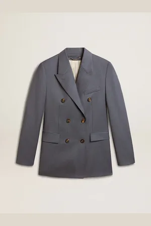 Golden Goose Blazer Croisé Femme Couleur Pastel,