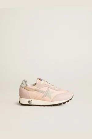 Golden Goose Marathon Junior En Nylon Avec Étoile Imprimée Et Contrefort En Cuir,