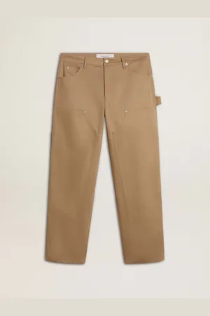 Golden Goose Pantalon Pour Homme Avec Patchs, Homme