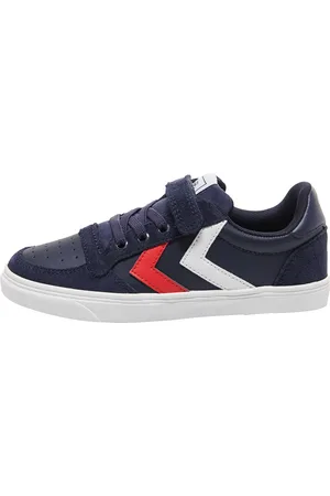 Hummel Baskets enfant slimmer stadil leather low