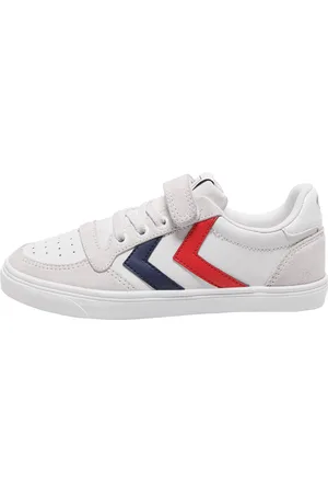 Hummel Baskets enfant slimmer stadil leather low
