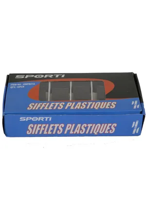 Sporti France Sifflet plastique (x12)