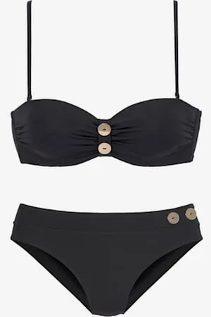 vivance collection Maillot de bain bandeau à armatures design élégant -