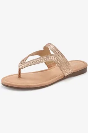 vivance collection Mules ornées de petites pierres fantaisie -