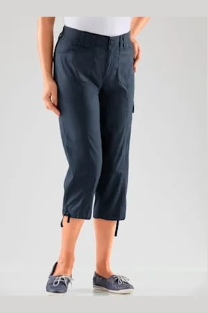 COLLECTION L. Corsaire sportif ceinture élastique cotelée -