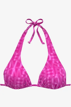 ELBSAND Haut de bikini triangle imprimé tendance -