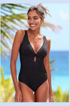 Buffalo Maillot de bain découpe tendance devant -