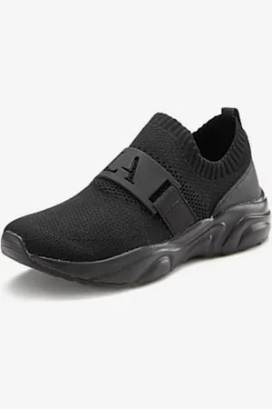 Lascana Baskets sneakers à enfiler, chaussures en textile et en tissu avec semelle chunky tendance -