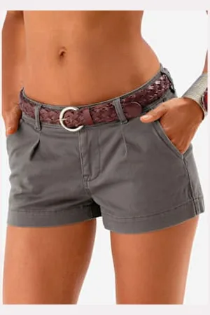 Lascana Shorts short avec pinces tendance devant -