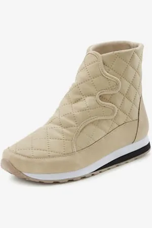 Lascana Bottines fermeture auto-agrippante pour faciliter l