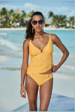 QS by s.Oliver Haut de tankini bonnets amovibles -