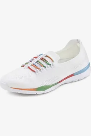 Lascana Baskets sneakers à enfiler - rubans élastiques pour faciliter l