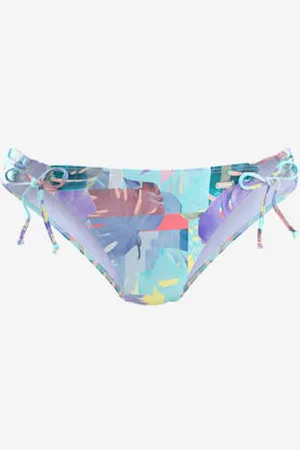 Venice Beach Bas de maillot de bain imprimé tendance, effet de couleur différent pour chaque pièce -