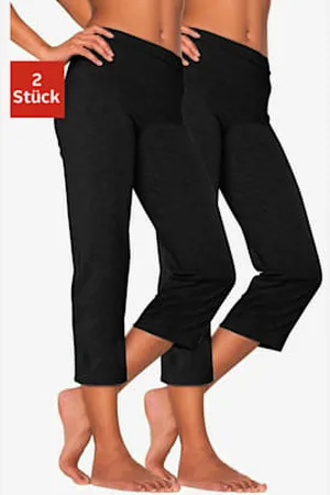 Vivance Corsaire lot de 2 pantalons basiques longueur 3/4 -
