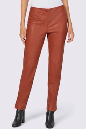 Ashley brooke Pantalon cuir agneau nappa -