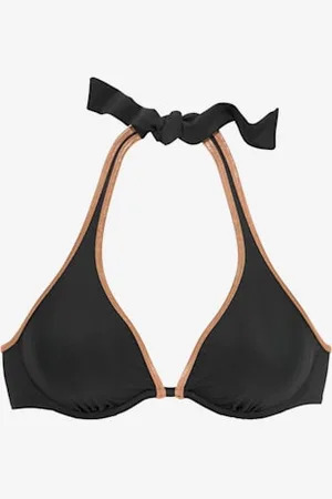 Bruno Banani Haut de maillot de bain à armatures passepoils brillants -