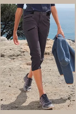 Vivance Legging corsaire pantalon de randonnée sportif en matière élastique -