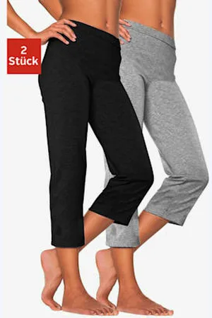 Vivance Corsaire lot de 2 pantalons basiques longueur 3/4 -