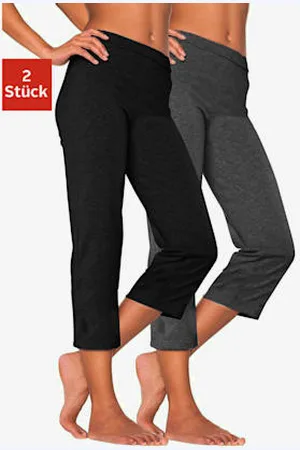Vivance Corsaire lot de 2 pantalons basiques longueur 3/4 -