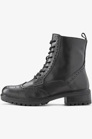 Lascana Bottines à lacets en cuir doux -