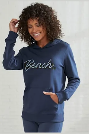 Bench Sweatshirt à capuche sweat à capuche basique, logo imprimé et broderie -
