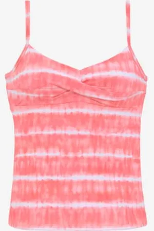 QS by s.Oliver Haut de maillot de bain à armatures imprimé, effet de couleur différent pour chaque pièce -