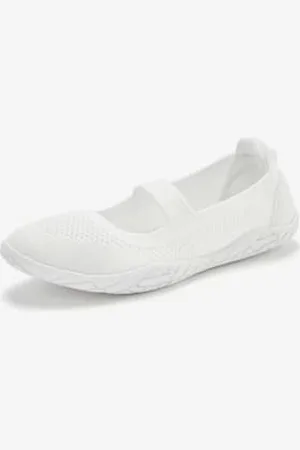 Lascana Sneakers ballerines chaussures en textile, chaussures en tissu avec semelle ultra-légère, très plate et souple -