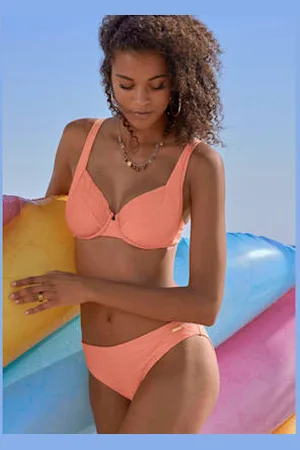 sunseeker Haut de maillot de bain à armatures matière structurée aux couleurs tendances -