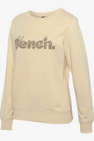 Bench Sweatshirt basique avec logo imprimé et broderie -