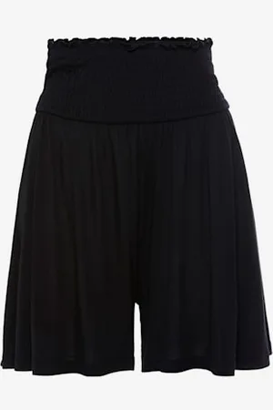 Buffalo Shorts jupe-culotte avec bords-côtes confortables -
