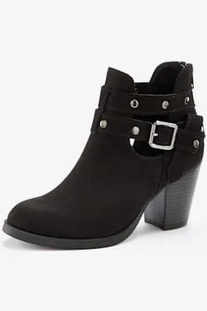 Lascana Bottines cowboy boucle décorative tendance -