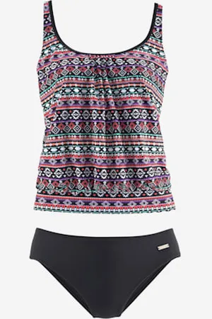 Lascana Tankini ample style ethnique -