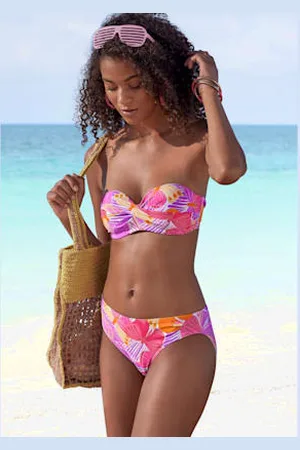 sunseeker Bas de maillot de bain motif papillons -
