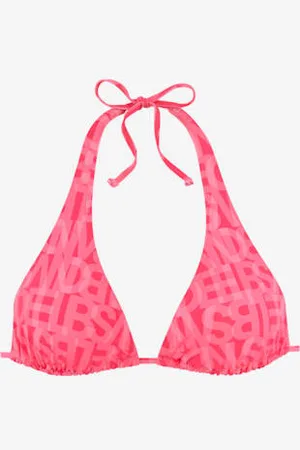 ELBSAND Haut de bikini triangle imprimé tendance -