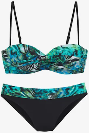 vivance collection Maillot de bain bandeau à armatures design tendance -