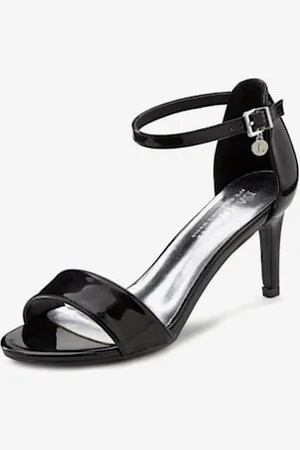 Lascana Sandales à talons hauts joli aspect verni -
