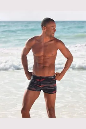 KangaROOS Boxer de bain imprimé tendance -